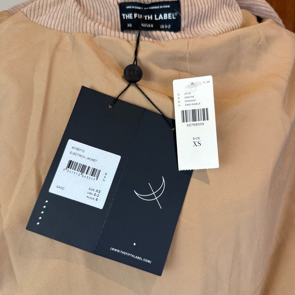 Anthropologie Beige Corduroy Utility Jacket - Picture 13 of 15